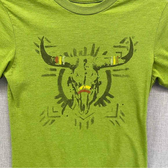 Free State T-Shirt Graphic Image Green Women  Size | XS - Picture 2 of 6